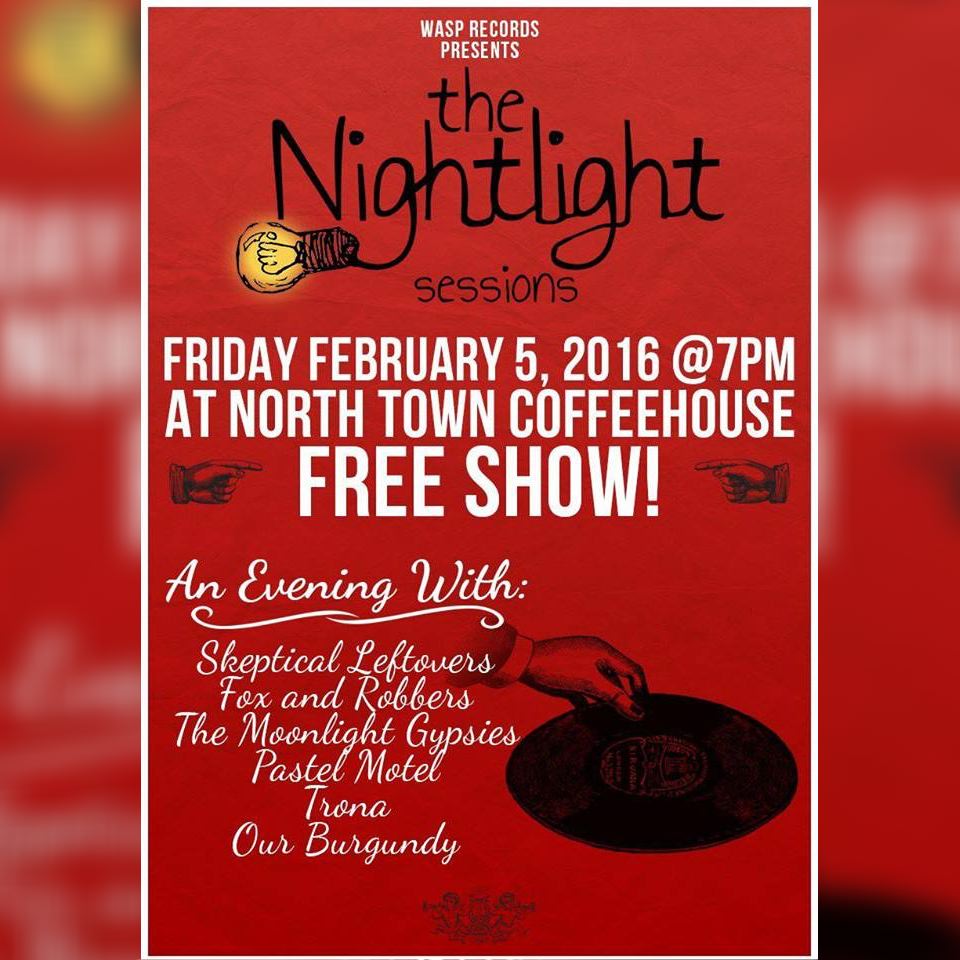 PastelMotel's tweet photo. This Fri at @northtowncoffee with @TronaBand @OurBurgundy &amp; many more. Presented &amp; filmed by @WaspRecords
#acoustic https://t.co/rSkudhROcs