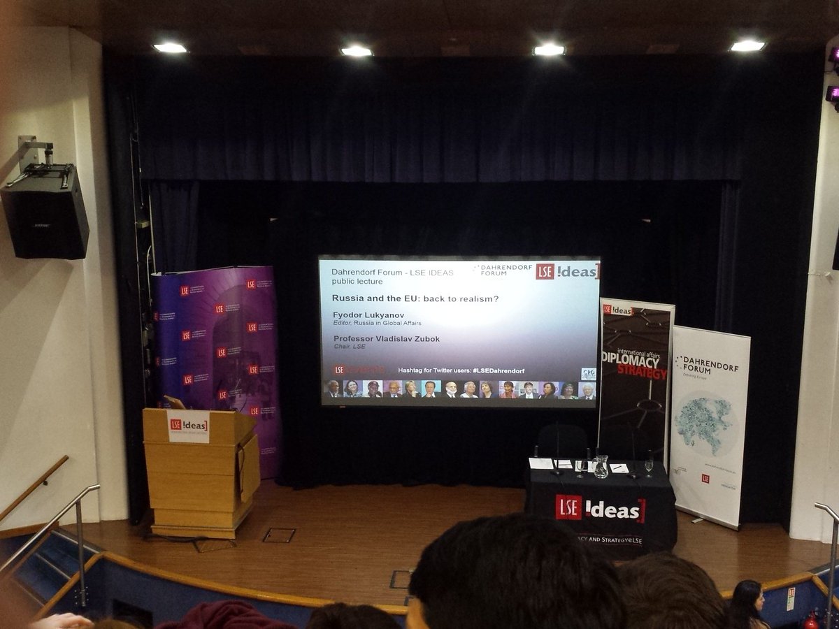 At #LSEDahrendorf: Russia and the EU: back to realism? https://t.co/GI9G6qPX2b
