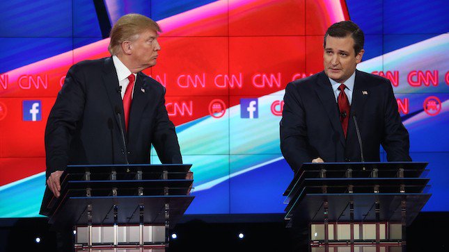 thehill's tweet photo. Trump demands "new election" after accusing Cruz of fraud in Iowa: https://t.co/XtjtCfTCpZ https://t.co/2BpXuXW6Rt