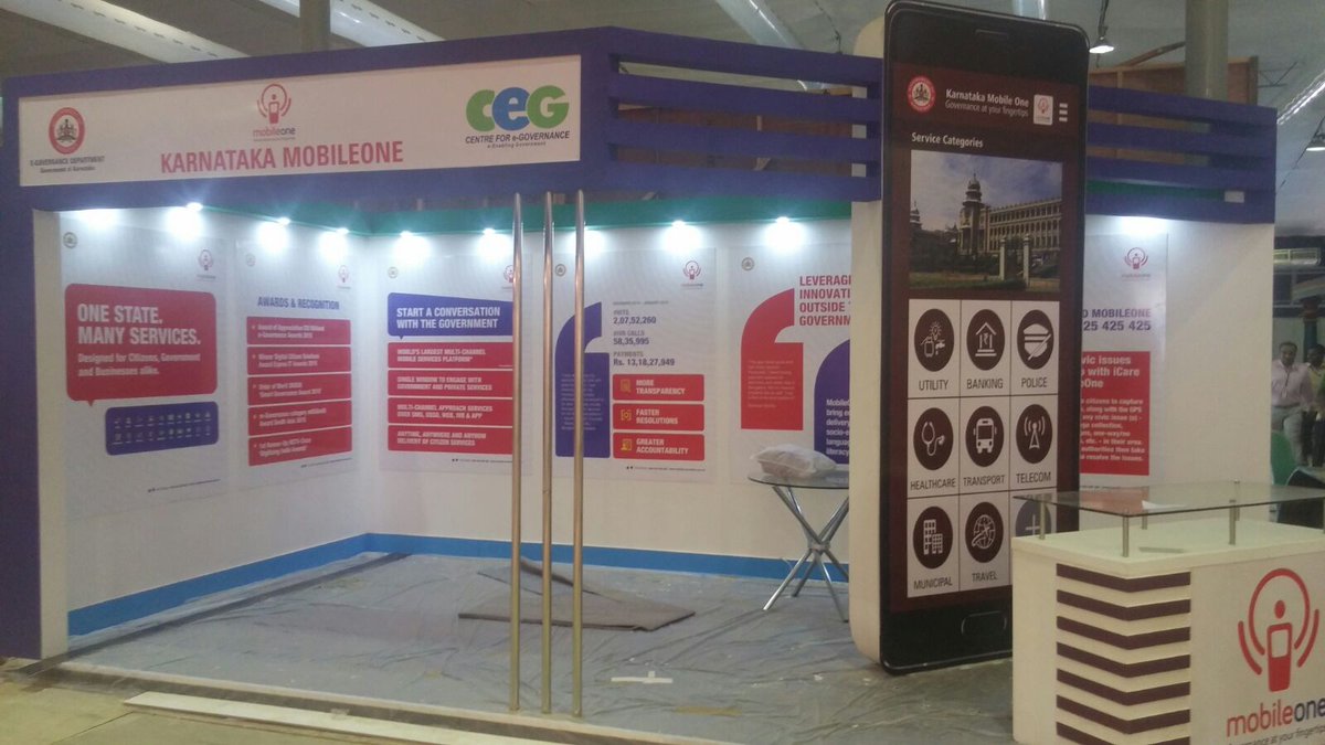 mobile_one_kar's tweet photo. MobileOne at @investkarnataka 2016. Fantastic first day! https://t.co/a4Q7RNWnao