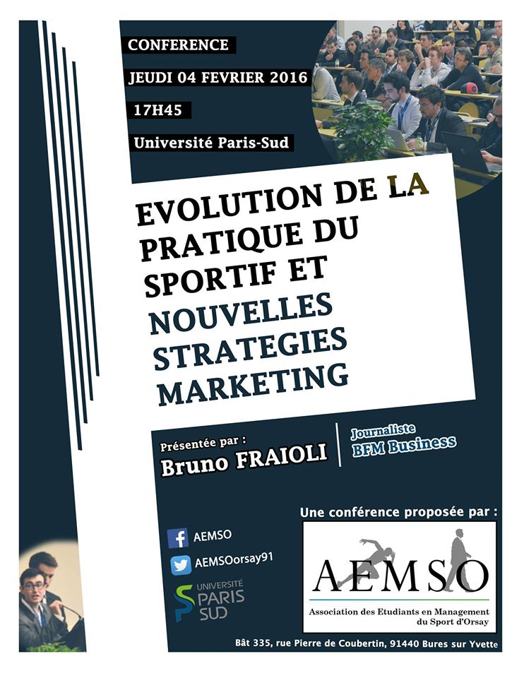 AEMSOorsay91's tweet photo. #Conferenceaemso pour demain soir dès 17h45! On attend vos avis. @bhelleu @Business_sport @BibSTAPS @dbernardbret https://t.co/HXqcBp0M1u