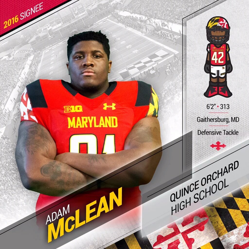 k_fadd's tweet photo. Shout out to @GodsGift_42 for re-enrolling to play @TerpsFootball! 🐢🏈 https://t.co/EyvJigKa9D