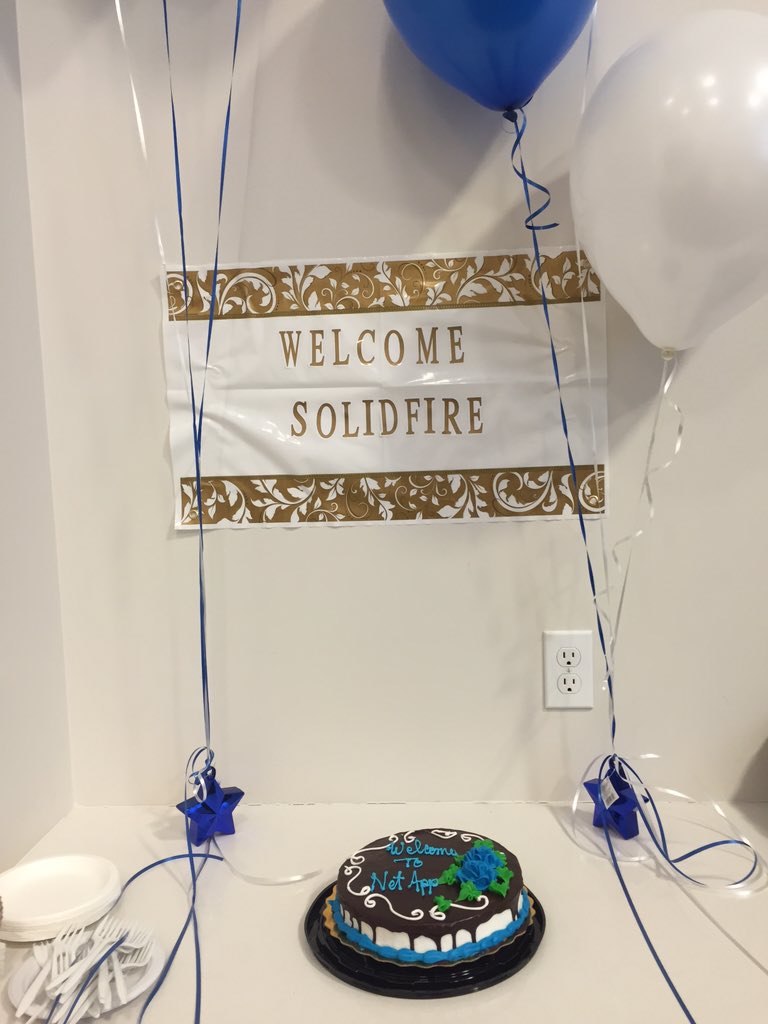 SolidFireSteph's tweet image. Thanks so much for the warm welcome! @Solidfire @NetApp