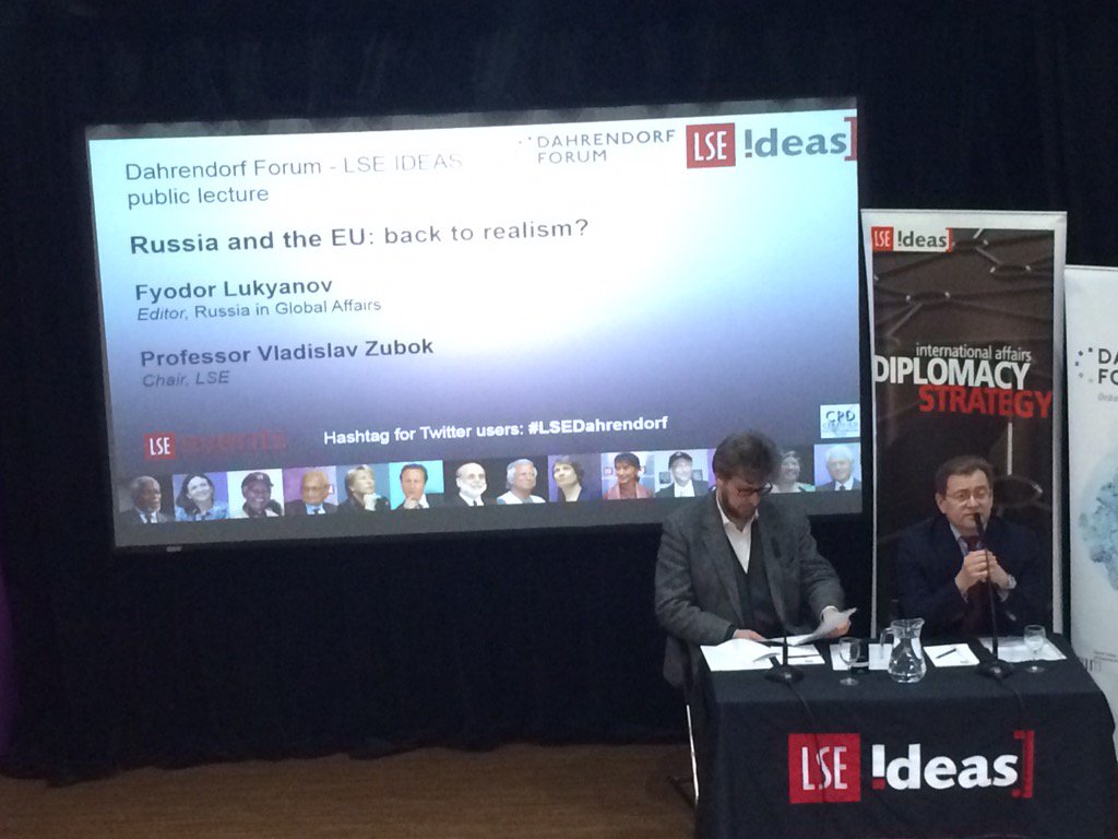 So excited to learn more about the future of EU Russian relations #LSEDahrendorf https://t.co/hJlXvnpFFv