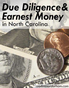 Buying #realestate in NC? Understand Due Diligence and Earnest Money: buff.ly/1NM5tiU @Raleigh__Realty