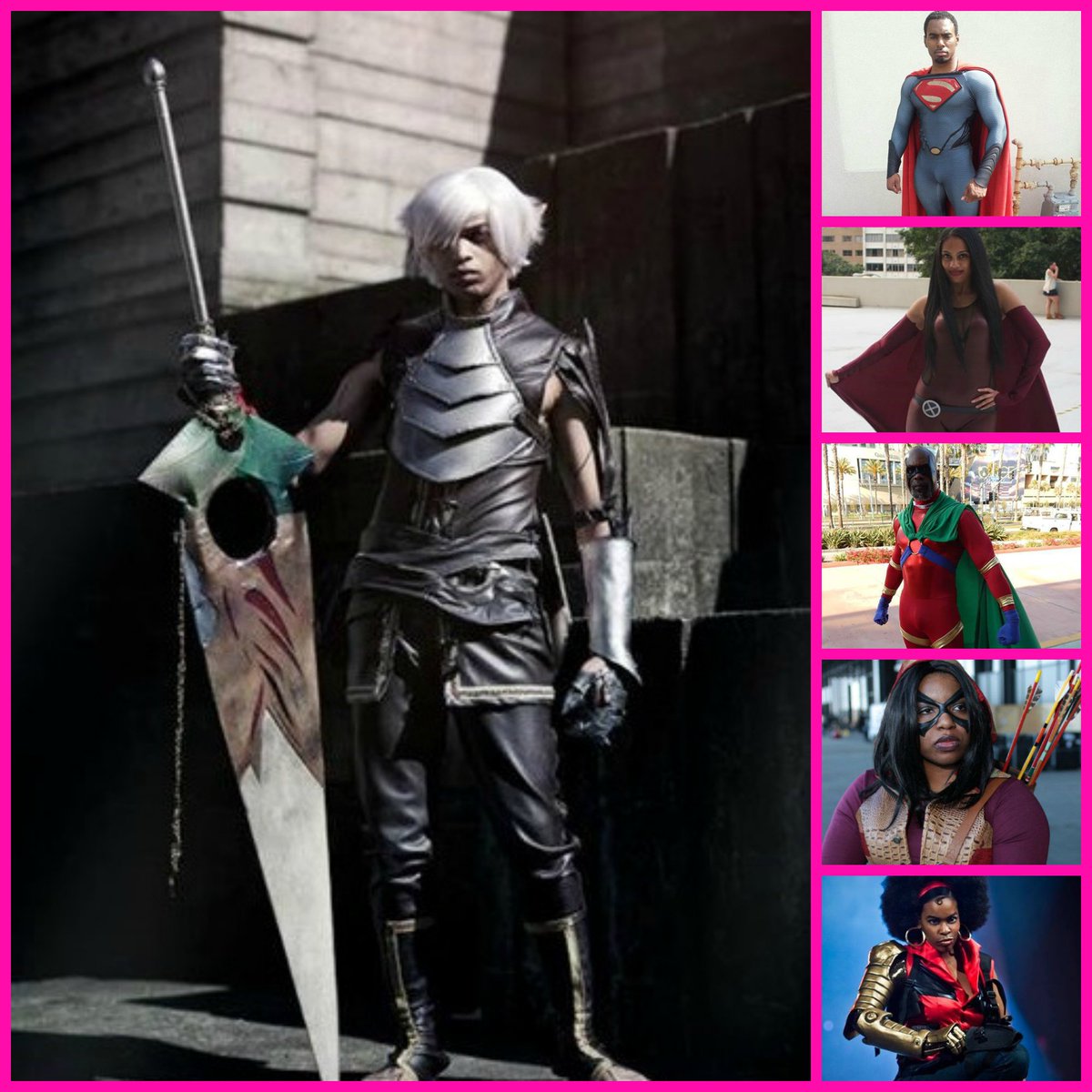 Baba_Balogun's tweet photo. #Cosplay at #SOBSFicCon, complimentary drinks AND food is on ME! #afrofuturism #BlackHistoryMonth #BlackScifi https://t.co/WLMRdCvBnE