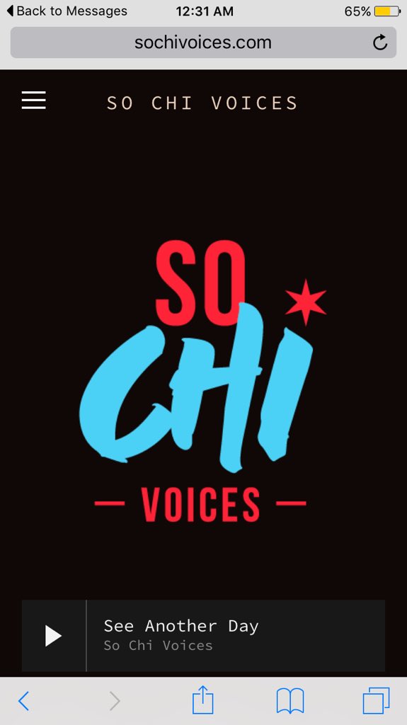 SoChiVoices's tweet photo. WE ARE #SoChiVoices the #MusicalMovement Next Performance 2/10 at @TheSecondCity 's #AfroFuturism show! COME THRU! 💯 https://t.co/kr80JJjnxv