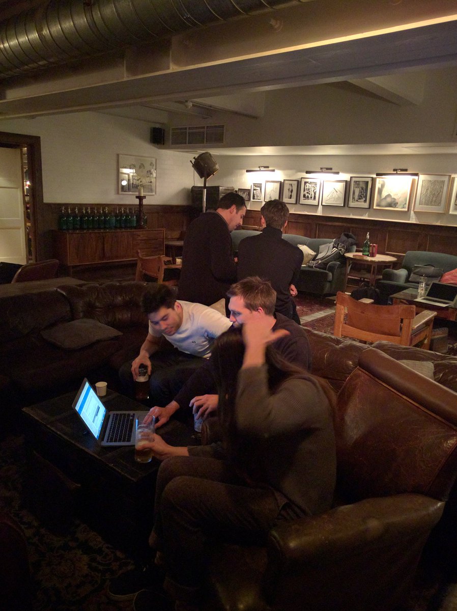 MMusket's tweet image. #codeandbeer #shoreditchhouse