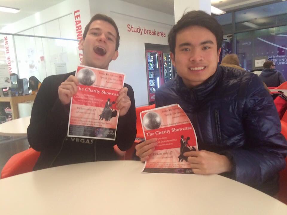 LUBDS1's tweet photo. We are here in the Learning Zone. Come get your tickets for the Charity Showcase on Friday! We are here till 4pm! https://t.co/WTuxD8e3LY