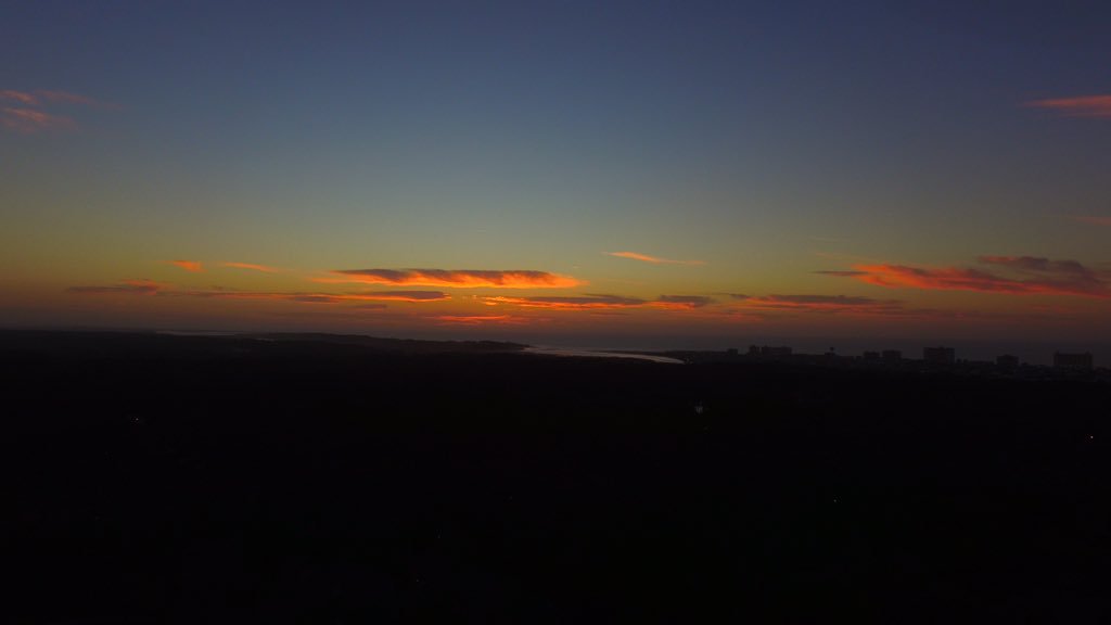 AereoReale's tweet photo. #sunrise #hogginlet  #cherrygrove #NMB from above our office @TidewaterGolfMB @NorthMB https://t.co/24b0dkHXLl