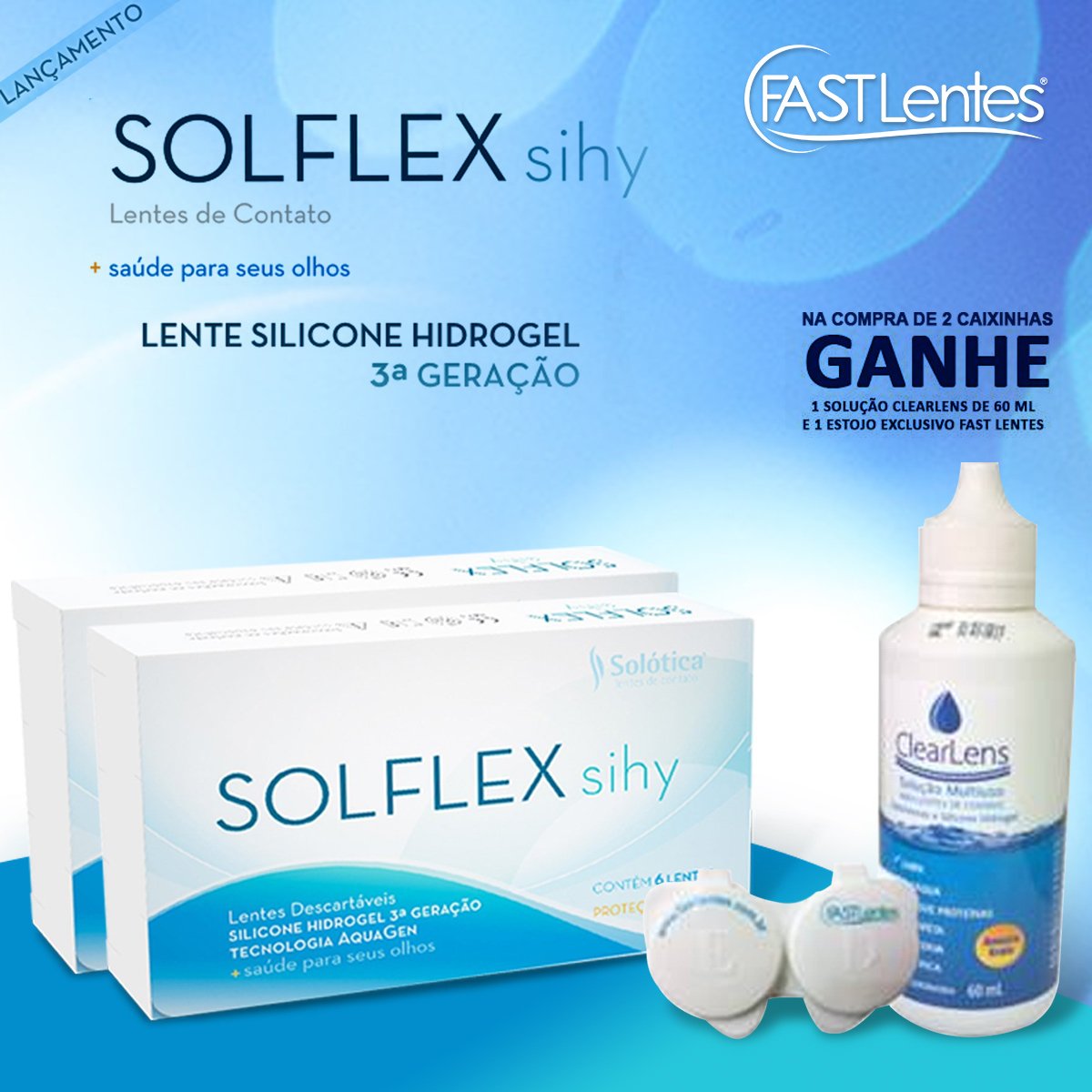 FastLentes's tweet image. Lentes de Contato SOLFLEX SIHY!
Acesse: fastlentes.com.br/solflex-sihy
whatsapp: 11 99506-6914 ou pelo Tel.: 11 2087-1087