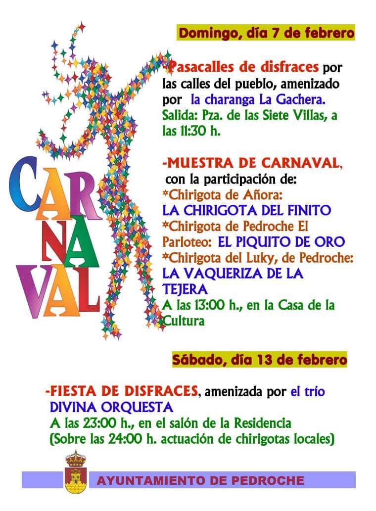 Recordad,el domingo 7 tenemos una cita pendiente.