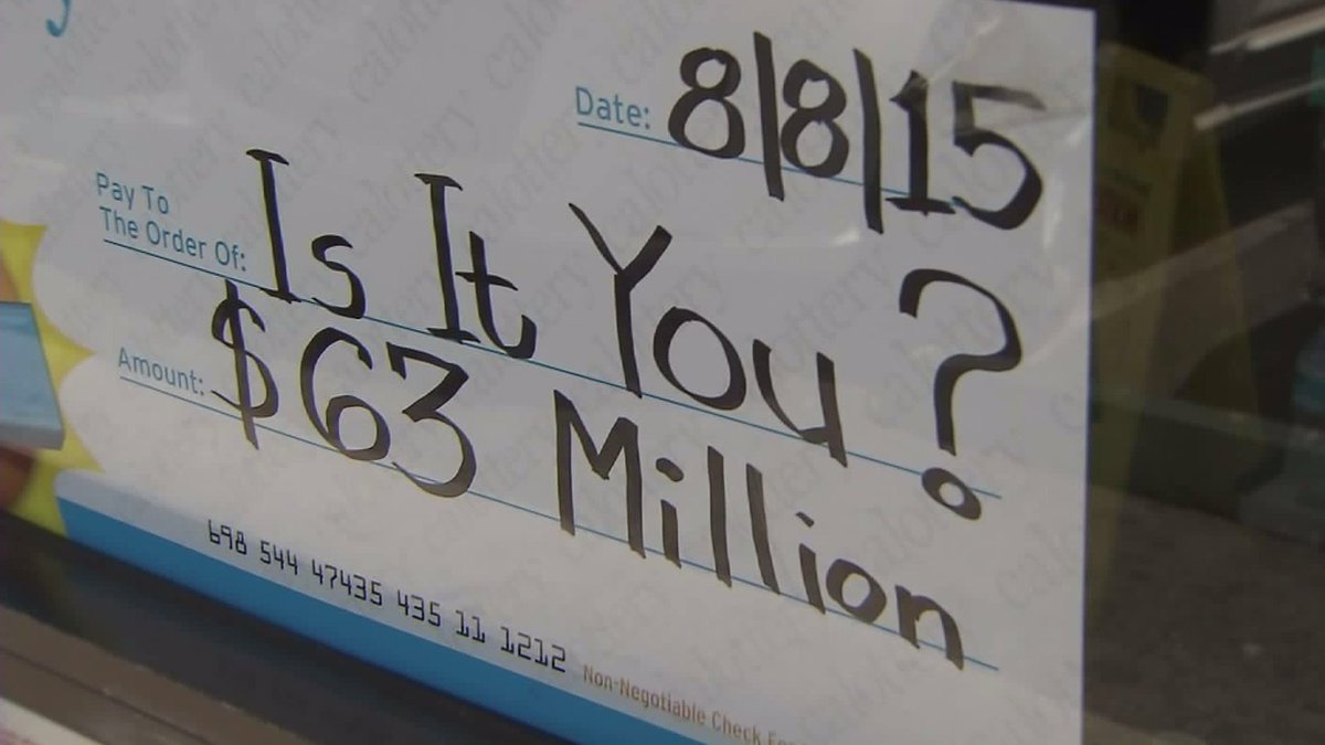 SuperLotto Plus: Vince 63 mln di dollari alla Lotteria, nessuno ritira il premio in California (USA)