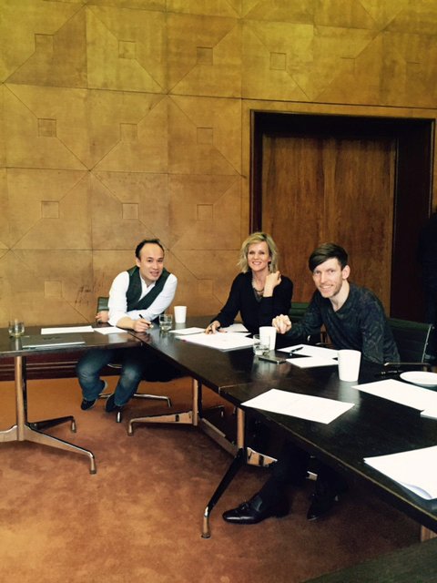 Such a swanky room for our KBB Review judging panel at RIBA. Seen 7 amazing kitchens so far, 5 to go... <a href="/kbbreview/">kbbreview</a>