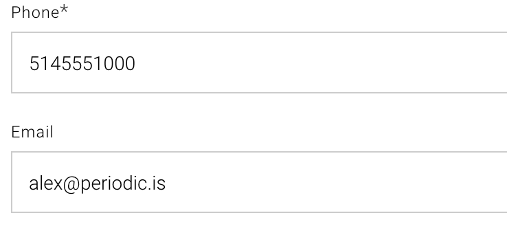 New quick add form fields for SMS and Email notifications are ready!