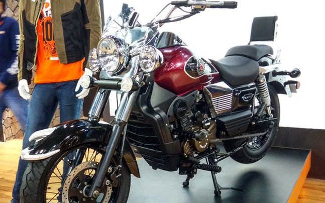 IndiaToday's tweet photo. .@UMMotorcycles forays into India with launch of #Renegade range #AutoExpo2016 
https://t.co/63JWSpcFpN https://t.co/C4HU646RRR
