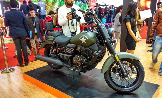 IndiaToday's tweet photo. .@UMMotorcycles forays into India with launch of #Renegade range #AutoExpo2016 
https://t.co/63JWSpcFpN https://t.co/C4HU646RRR