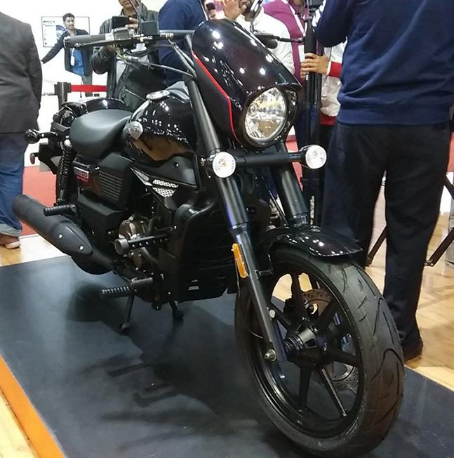 IndiaToday's tweet photo. .@UMMotorcycles forays into India with launch of #Renegade range #AutoExpo2016 
https://t.co/63JWSpcFpN https://t.co/C4HU646RRR