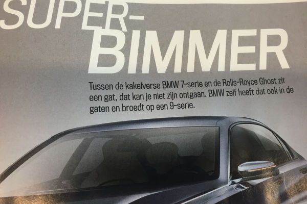 AutoWeek's tweet photo. Video: #AWUpdate @FrankAutoWeek over de #BMW #9serie https://t.co/YJlpXs1GsS https://t.co/uIgkCIx6yR