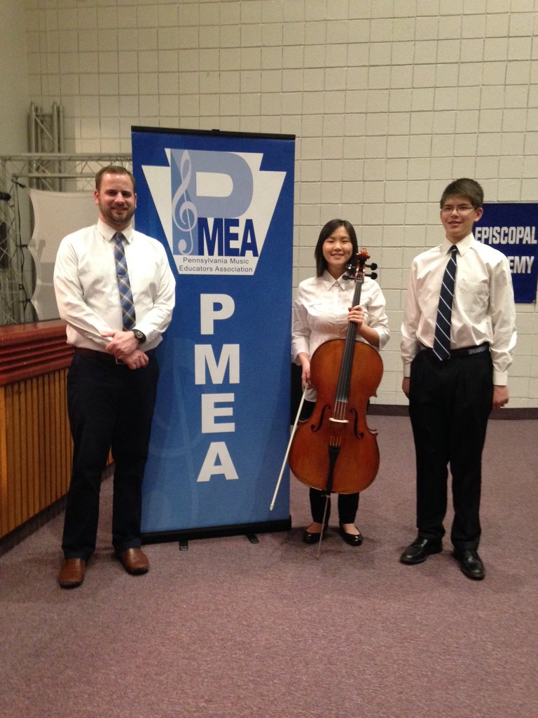 EAorchestra's tweet photo. Congrats to Karissa Lim and Chris Lo for a great showing at 7/8 String Fest. Karissa won the principal cello spot! https://t.co/okMRq4juYa