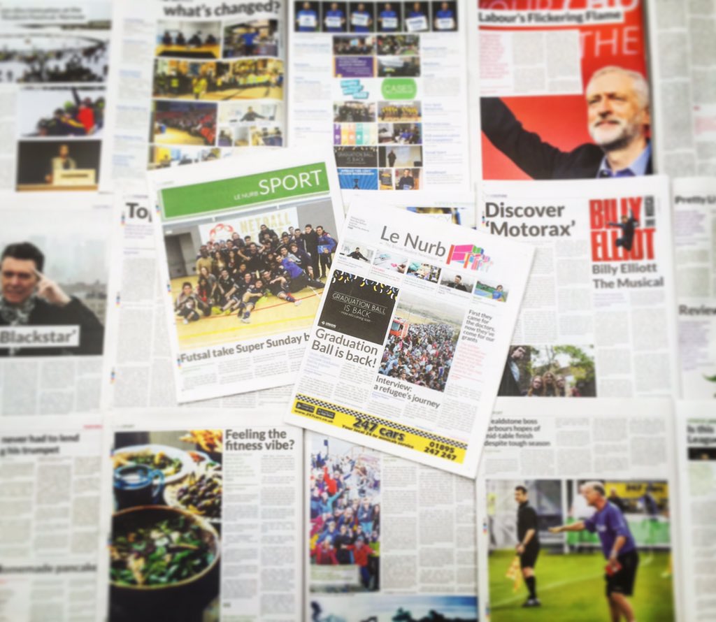 le_nurbonline's tweet image. Le Nurb issue 4 of 2015/16 has arrived on campus today! Grab yourself a copy today! #LeNurb @brunelstudents