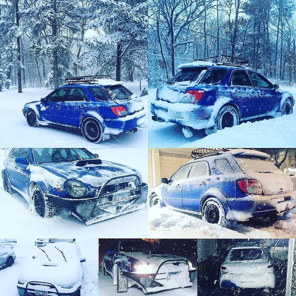 SubaruImpreza_'s tweet image. ❄️Last night was fun❄️ 🚙 #bashbar works ✔️ need an #alignment ✔️ no #fenderflares ripped off ✔️ ✨👌💯🙏 #subaru #wrx #…