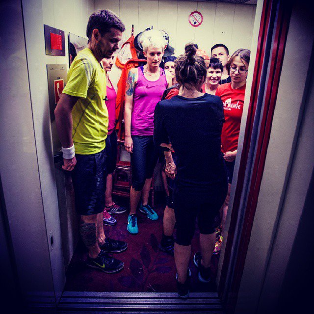 Marriott Everest Run - instead of 8850 meters – 65 x 42 floors and 24h to take up the challenge #MIculturechat