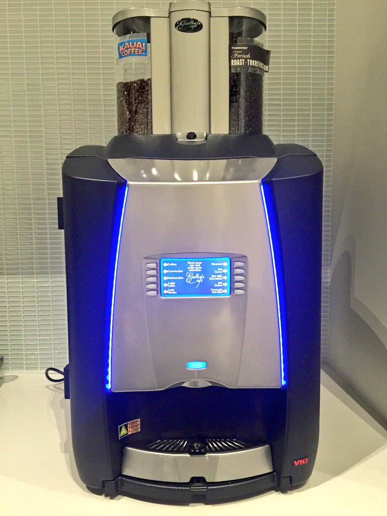 KaileyRiverCity's tweet photo. I am a huge #RollUpTheRim fan, but today it can't compete with our BRAND NEW coffee machine!! #RiverCityWay https://t.co/FUzljpYHVb