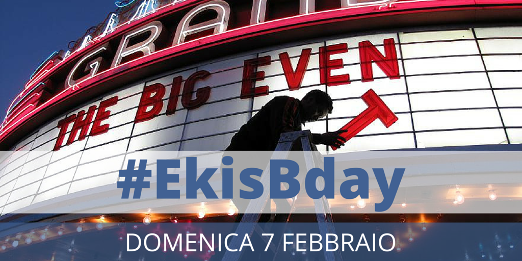 WE R BACK! Nel 2015 @TwitterItalia ha bloccato l'account pensando a un attacco Hacker. Era solo l'urlo di #EkisBday
