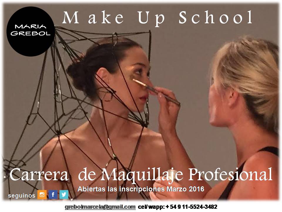 MariaGrebol's tweet photo. ::: Carrera de Maquillaje Profesional :::
Abiertas las Inscripciones 2016!! https://t.co/kvbl6bO1He