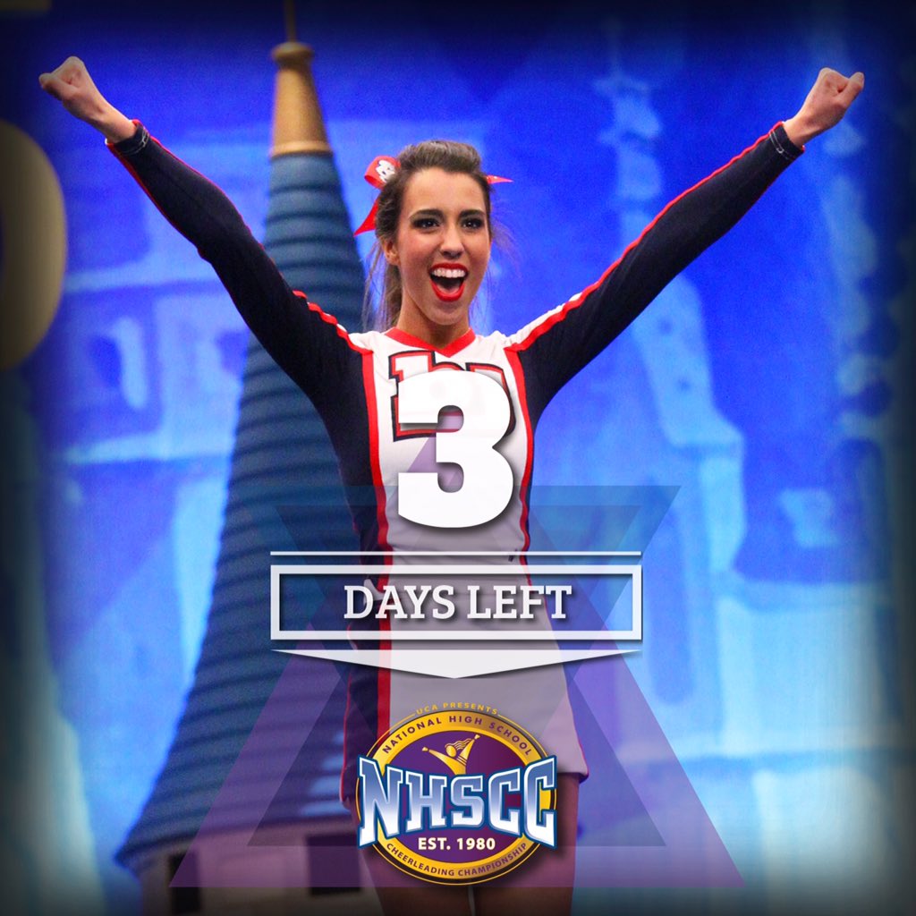 Just THREE days left until NHSCC! Use the hashtag #UCAnationals to share your experience!