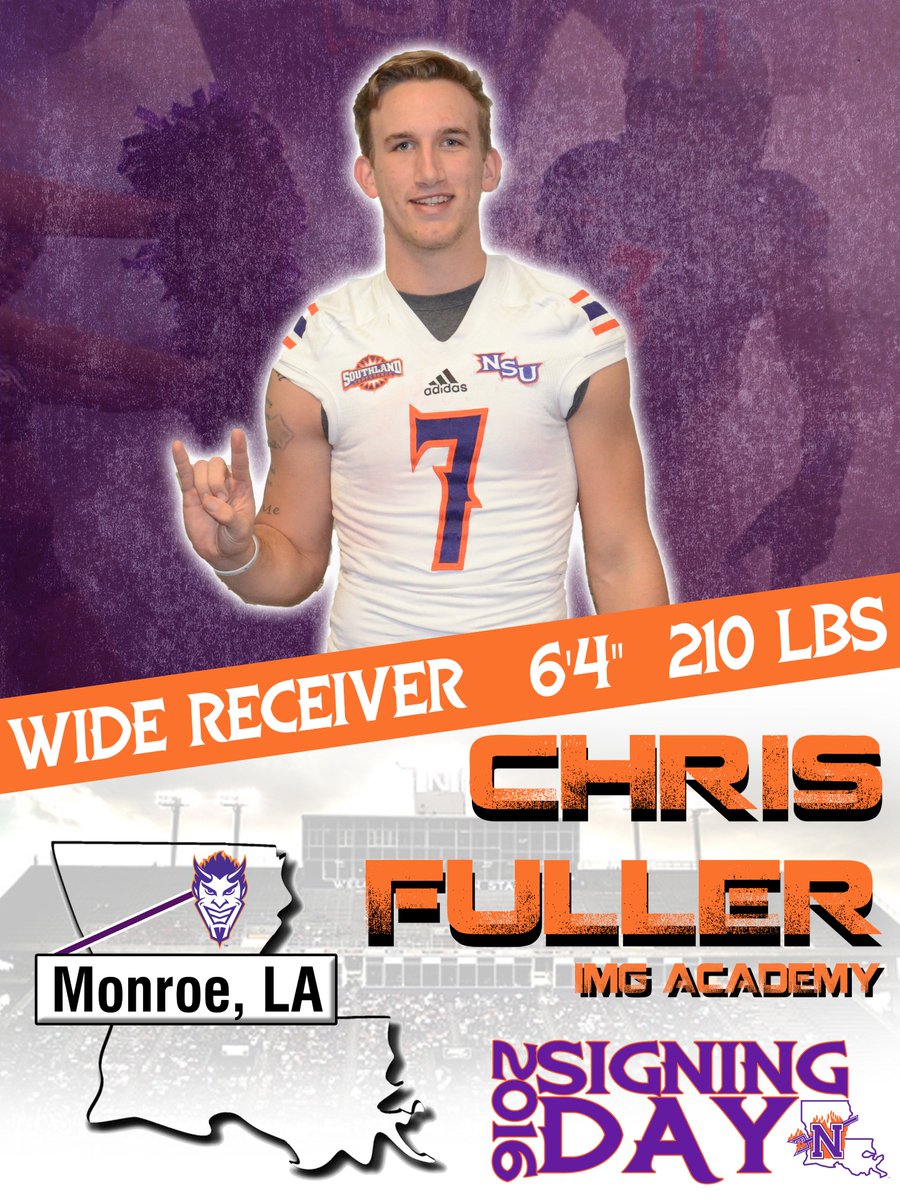 NSUDemonsFB's tweet photo. Pleased to officially welcome Chris Fuller @Chris_Fuller5 to the Demon Family! #ForkEmDemons #demoNSUnite #NSD16 https://t.co/fyaBYZt1VB