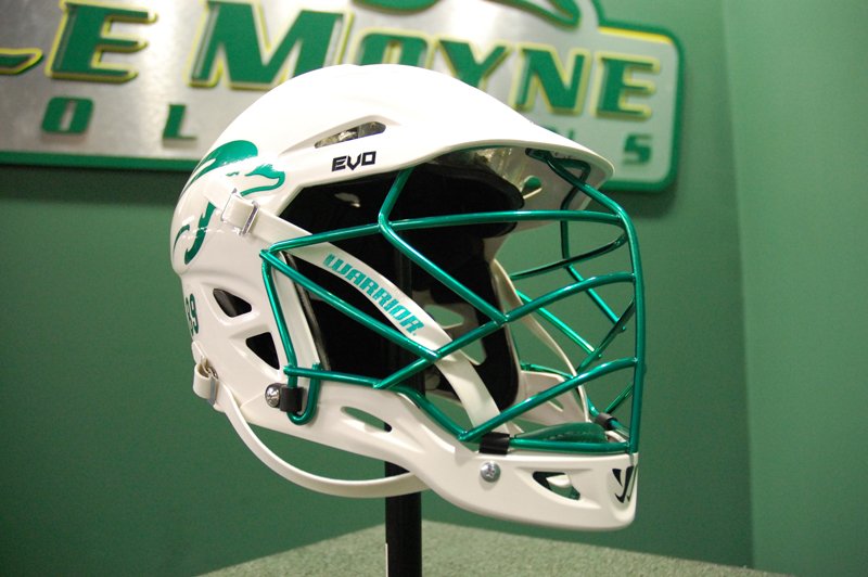 LeMoyneMLax's tweet photo. And here is a peek at the other @warriorlacrosse helmet the boys will be rocking this spring https://t.co/VP2SvMG87Z
