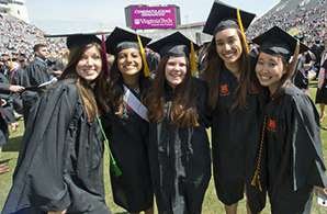 VT_alumni's tweet photo. BIG day for seniors as we kick off 100 Days 'til Graduation! https://t.co/gXVu6pJu01 #VT100days https://t.co/hFDjIZudQM