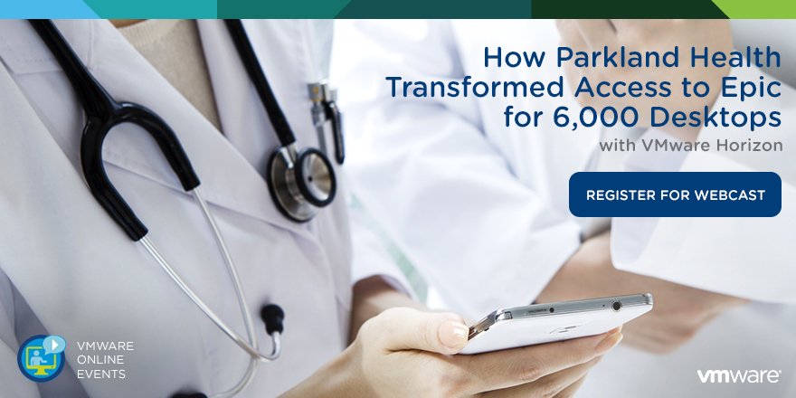 VMware's tweet photo. Find out how to transform your #HealthcareIT in this webcast on 2/4: https://t.co/5o1mhW9D55 #VMwareHIT https://t.co/DIkVpG1yyF