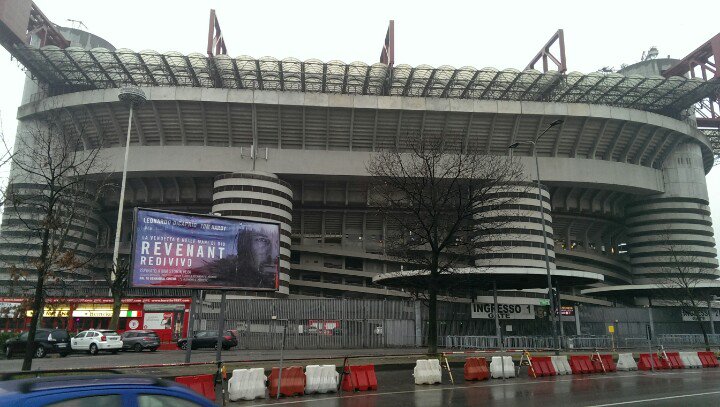 yetijohn's tweet image. #Sansiro this morning #InterChievo later tonight ⚽