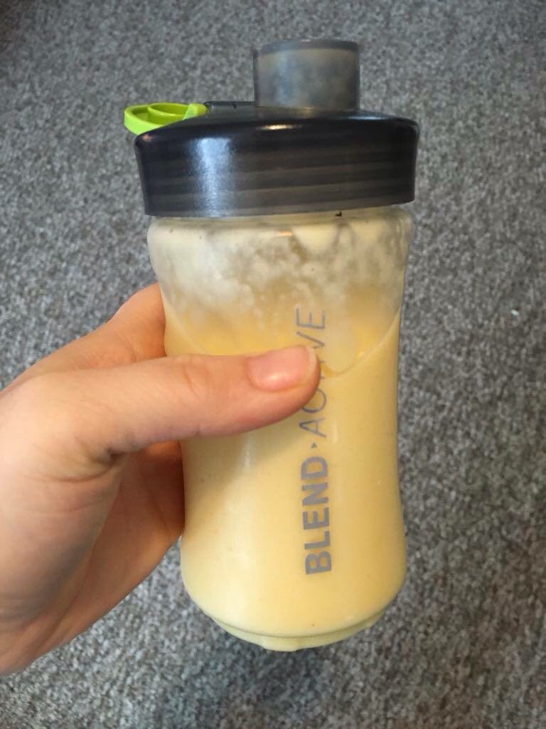 kellyagray1980's tweet image. JP mango and vanilla shake! #cecebuzz #ceceproject #juiceplus