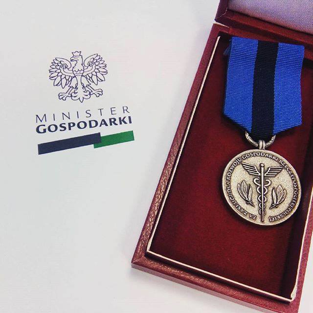 Honorary Medal of Merit for Economic Development of the Republic of Poland for us -everyone loves us #MIculturechat