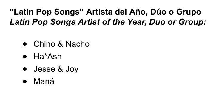 haashoficial's tweet photo. Que emoción 👏🏼👏🏼👏🏼👏🏼 @latinbillboards
#Billboard2016 @Telemundo https://t.co/nFt5ETSiUi