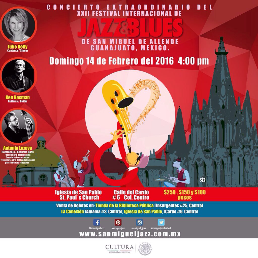 Sam_Caricas's tweet photo. De nueva cuenta haciendo cartel para @sanmigueljazz Te invito a disfrutar un magnifico evento #Jazz https://t.co/2fQ78RZ4iz