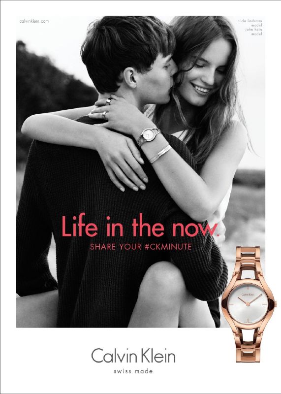 PercolateDemo's tweet image. Life in the now. Introducing the 2016 Calvin Klein Watches + Jewelry campaign.