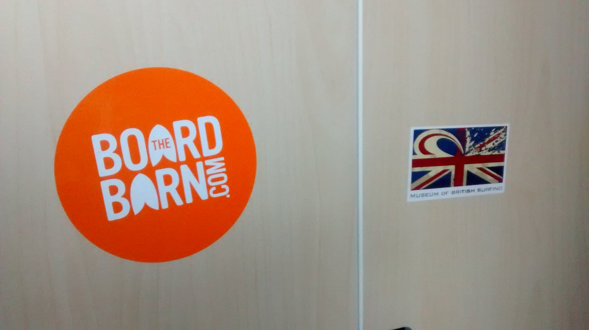 Bunk bed has been up less than a week and its already been 'decorated' @TheBoardBarn <a href="/britsurfmuseum/">British Surf Museum</a>