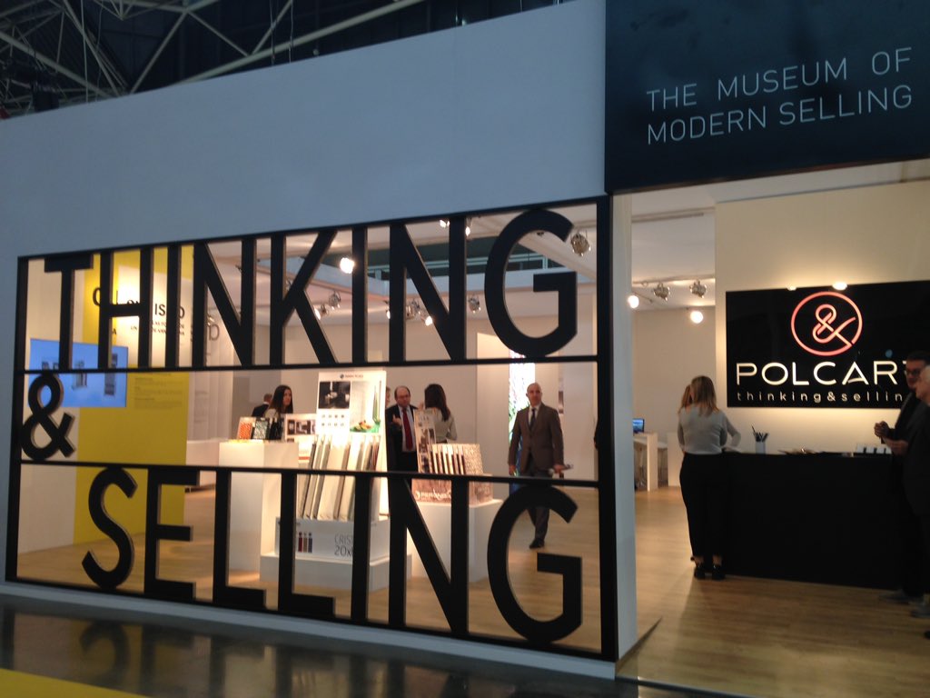 tureforma's tweet photo. #polcart en @Feria_Cevisama #Cevisama16 https://t.co/8kOcnujUMf