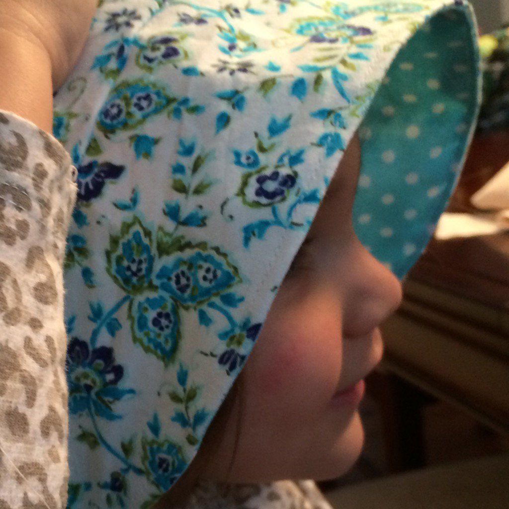 TheDroolist's tweet photo. My #sunshine when skies are gray is helping me make #spring #bonnets for the #droolist #etsyshop to be up by Friday! https://t.co/RpgHJsmT5W