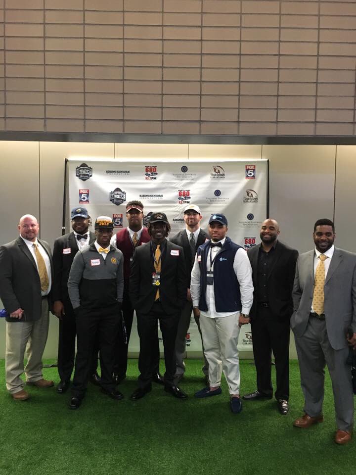 GHSRecruits's tweet photo. Grayson Rams at the College Football Hall of Fame NSD https://t.co/tRRQZytAnX