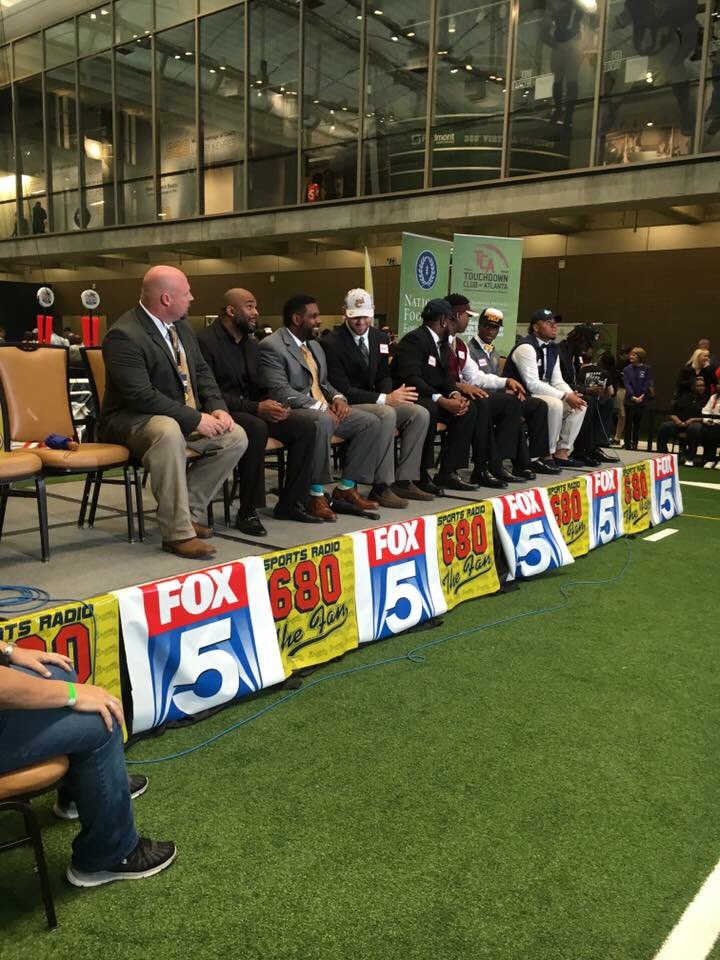 GHSRecruits's tweet photo. Grayson Rams at the College Football Hall of Fame NSD https://t.co/tRRQZytAnX