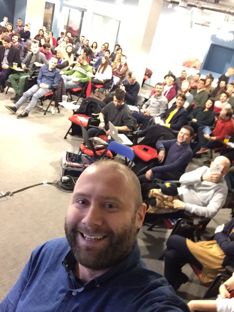 adrianpica's tweet photo. Kicking off #SEWeek2016 event in #Cluj with 200 participants #startups #entrepreneurship #tech #letsdothis https://t.co/oNdMLxOuBy