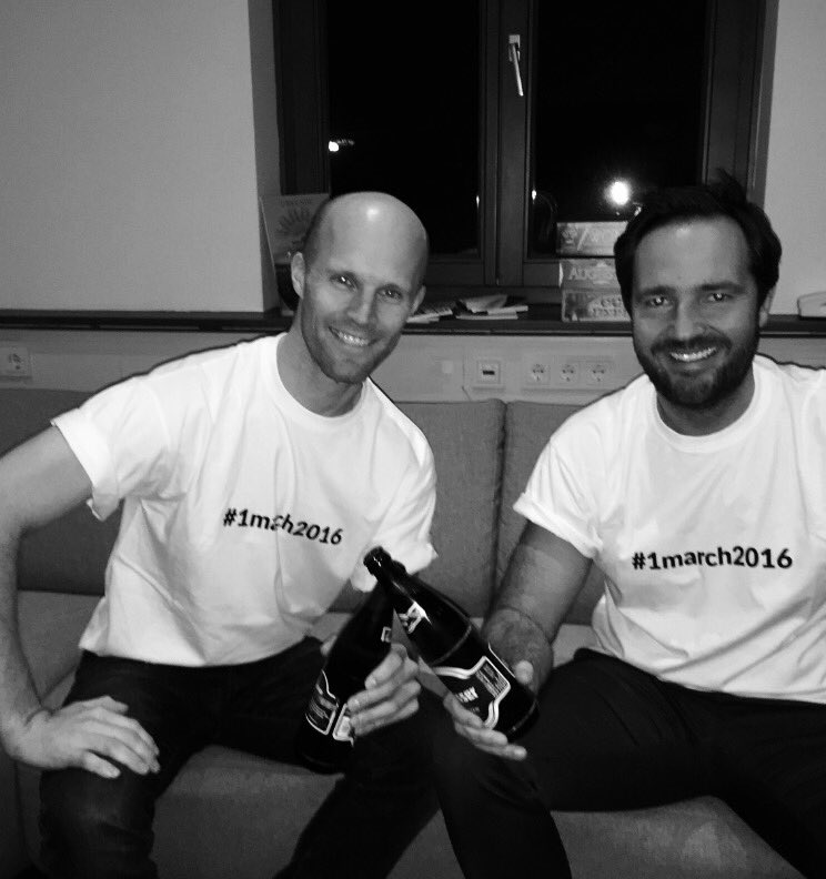 1march2016's tweet photo. Puh, feeling lucky :) Invitations are sent out tomorrow. Thanks for the visit @michibaumann1 #1march2016 https://t.co/nxLxbO6hMi