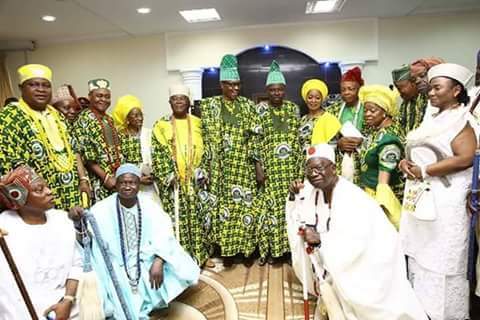 This country is fucked..., imagine the Yoruba king squatting, what a shame