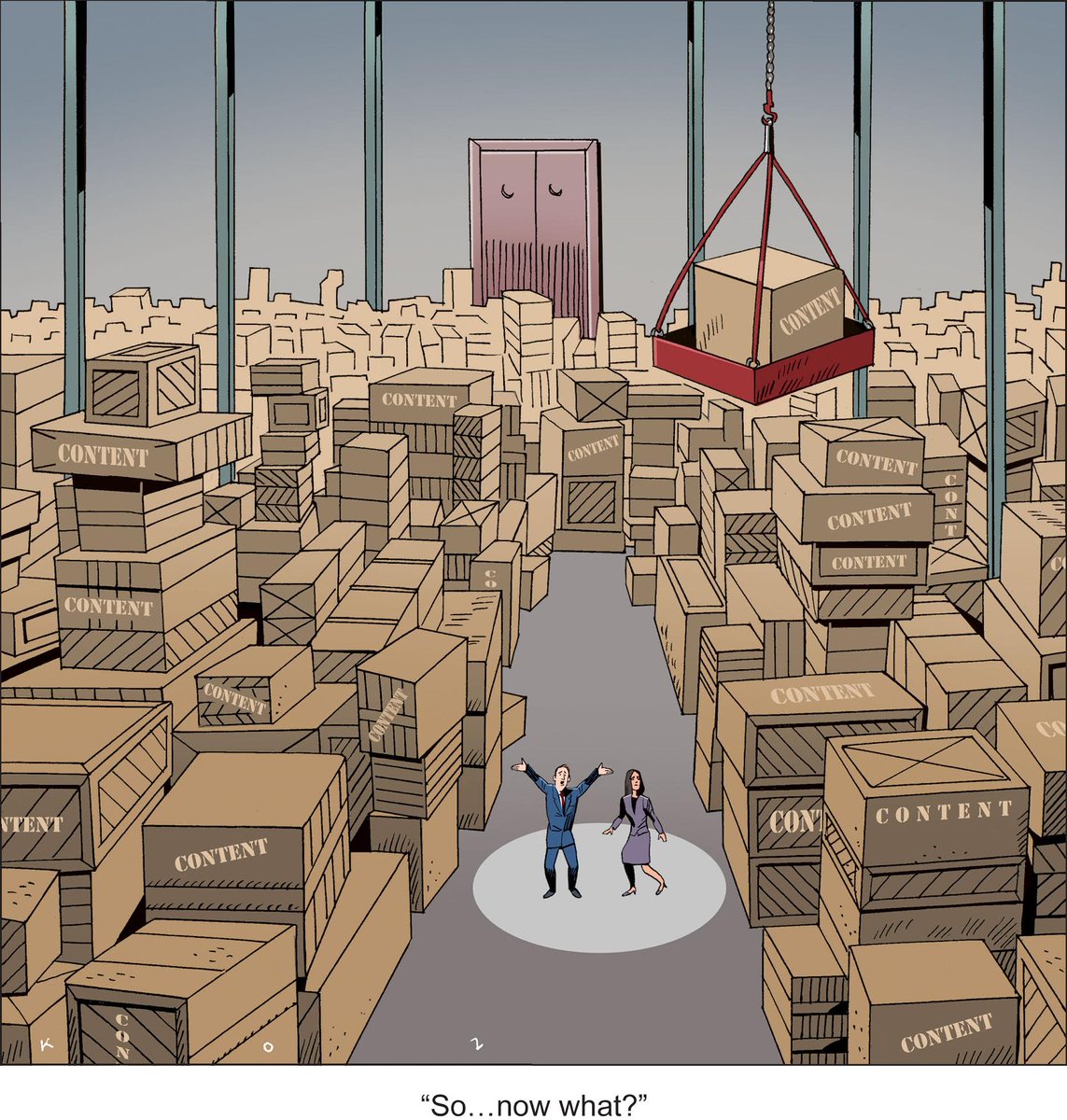 The #contentmarketing industry must solve these problems: contnt.ly/20FoblB